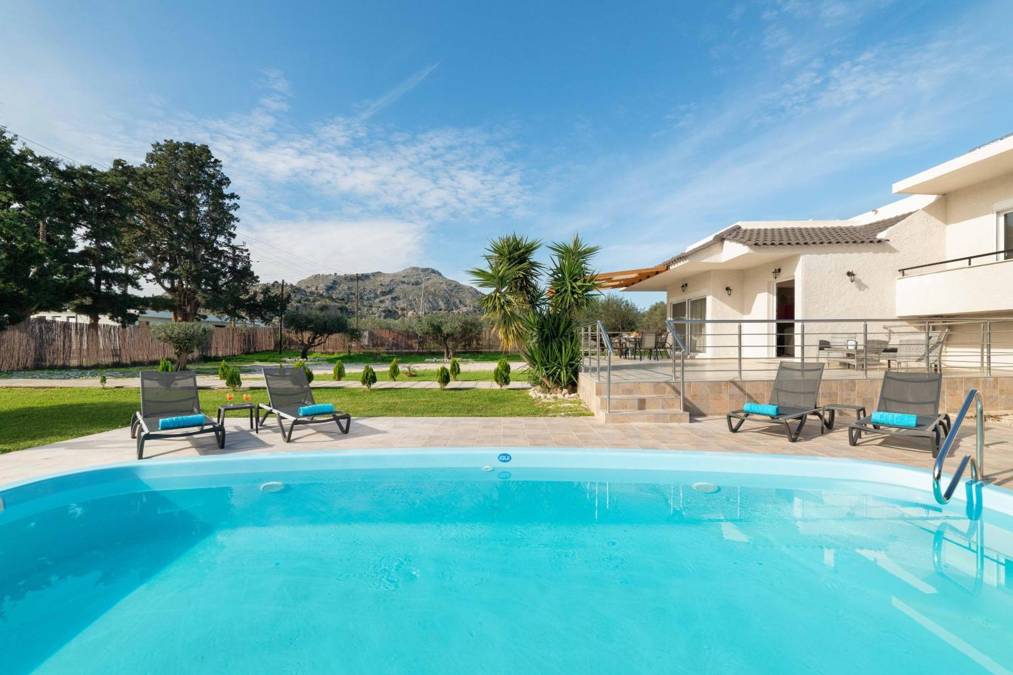 Sugar View Villa In Kolymbia Extérieur photo